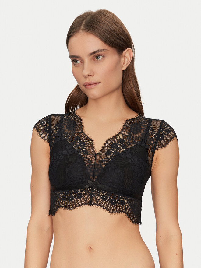 Hunkemöller Hunkemöller Σουτιέν Bralette Daphne 300218 Μαύρο