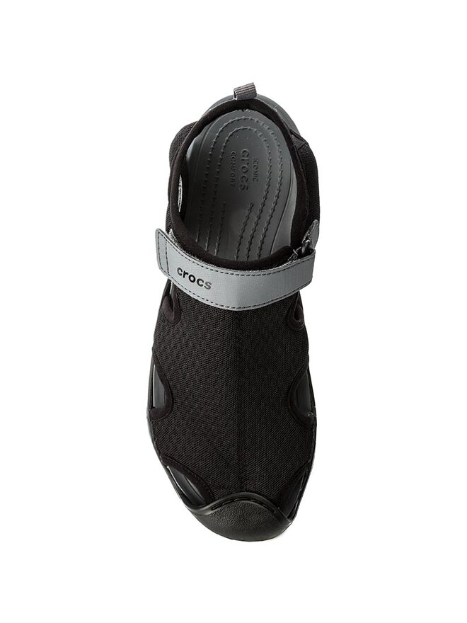 Crocs Sandalen Crocs Swiftwater Mesh Sandal W 204597 Schwarz