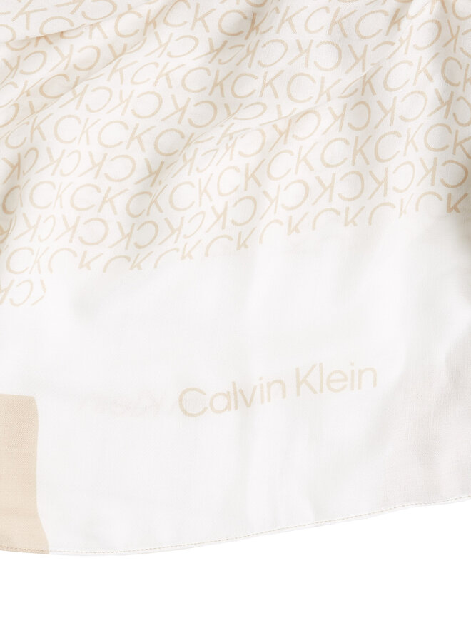 Calvin Klein Chusta Calvin Klein K60K612706 Beżowy