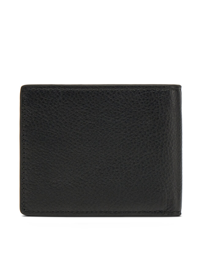 Tommy Hilfiger Cartera grande para hombre Tommy Hilfiger Th Monogram Mini Cc Wallet AM0AM13251 Negro