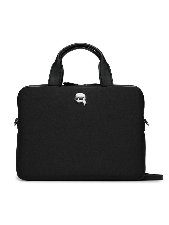KARL LAGERFELD Taška na laptop KARL LAGERFELD 235W3262 Čierna