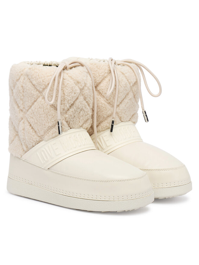 LOVE MOSCHINO Апрески LOVE MOSCHINO JA24422G0NISJ12B Екрю