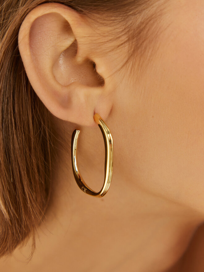 Calvin Klein Сережки Calvin Klein 35000644 Золотий