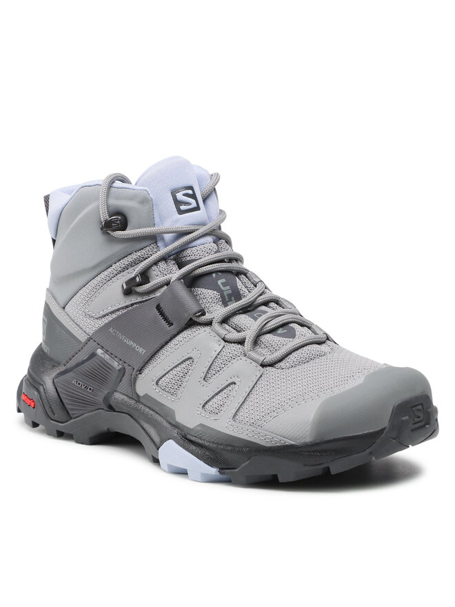 Trekkingschuhe Salomon X Ultra 4 Mid Aero W 416242 20 M0 Grau eschuhe