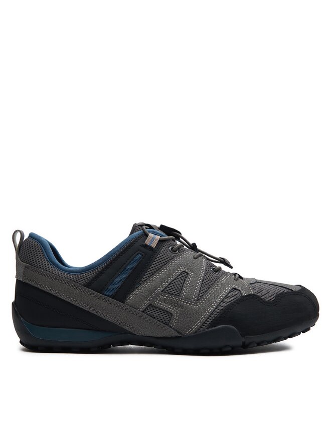 Geox Snīkeri Geox Uomo Snake U4507C 014EK C9042 Pelēks