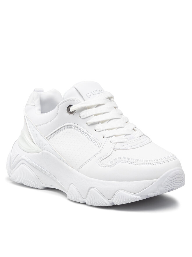Guess Sneakersy Guess Mags FL5MGS ELE12 Biały