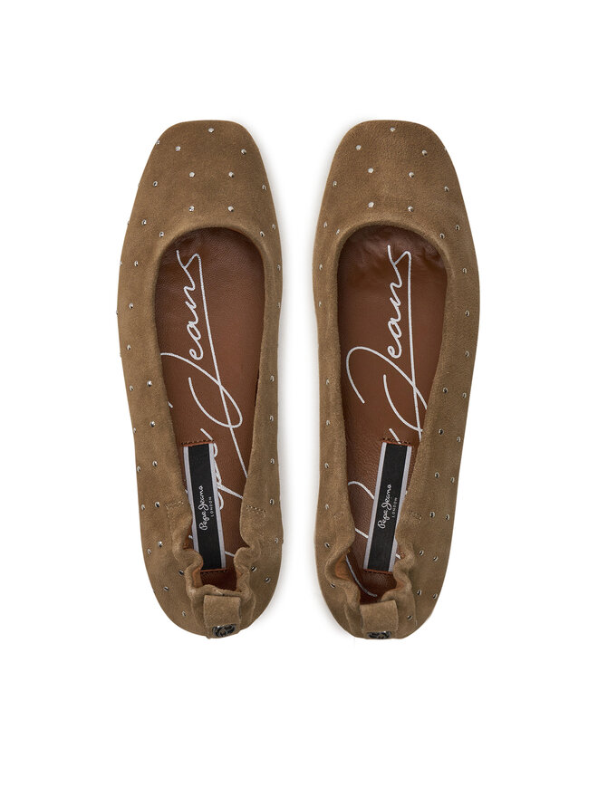 Pepe Jeans Μπαλαρίνες Pepe Jeans PLS10420 Μπεζ