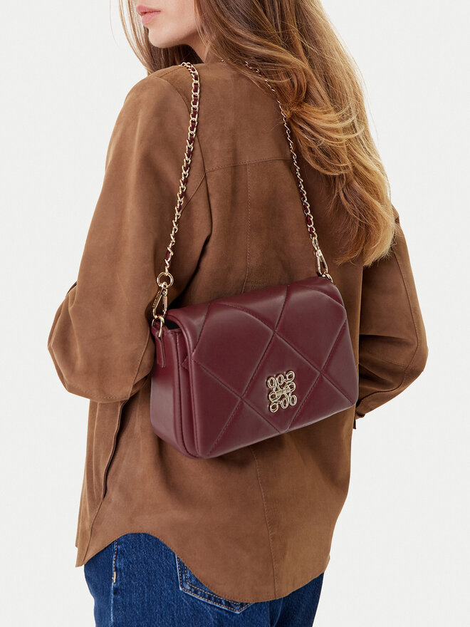 Nine West Handtasche Nine West CEO-ANNA-LA482-3299 Dunkelrot