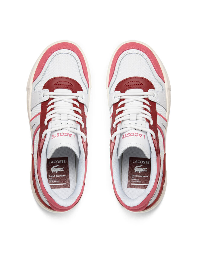 Lacoste Sneakersy Lacoste L002 Evo Logo Tongue 747SFA0056 Biały
