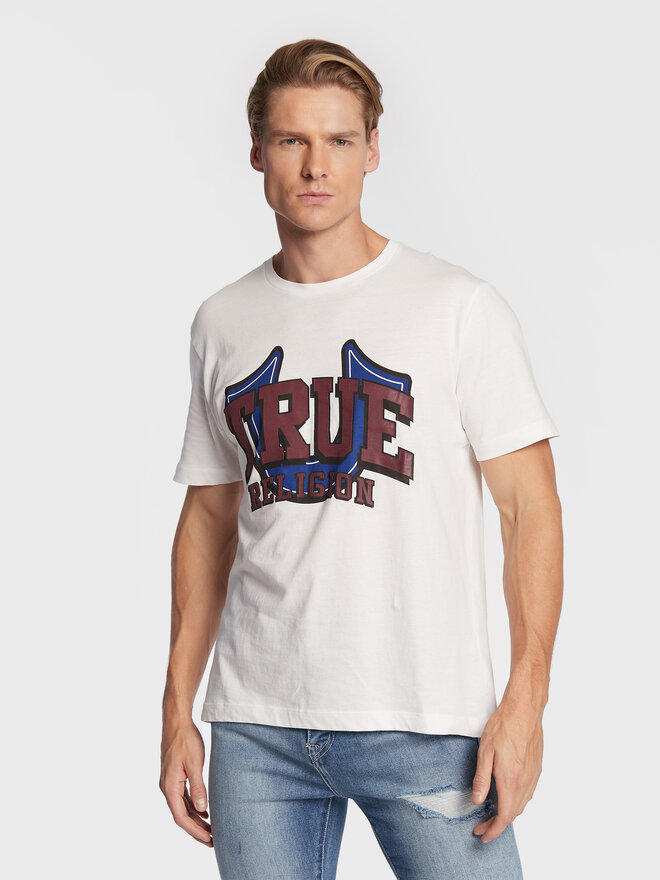 True Religion True Religion T-Shirt 106316 Weiß Regular Fit
