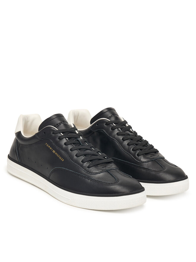 Tommy Hilfiger Sneakers Tommy Hilfiger Lo Lux Lth FM0FM05815 Schwarz