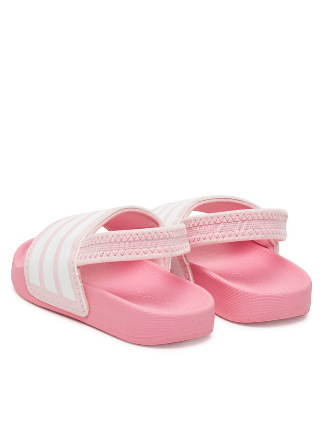 adidas Sandały adidas adilette Estrap JR5326 Różowy