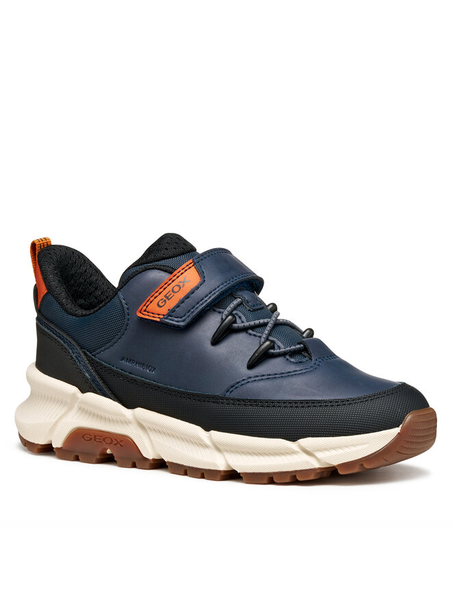 Geox Snīkeri Geox J Flexyper Plus J56LCA 0MEFU C4002 S Tumši zils