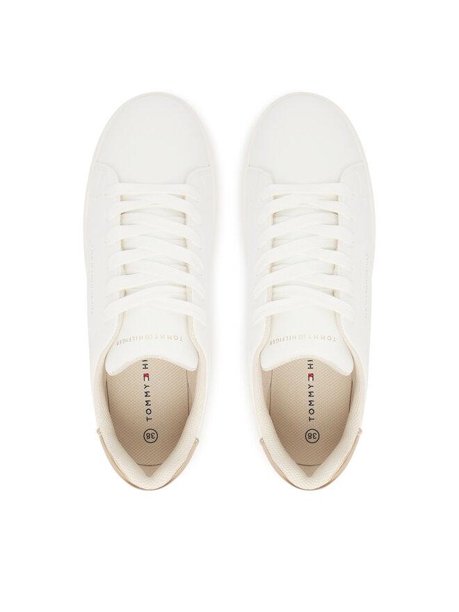 Tommy Hilfiger Zapatillas Tommy Hilfiger Low Cut Lace Up Sneaker T3A9-33976-1355 D Blanco