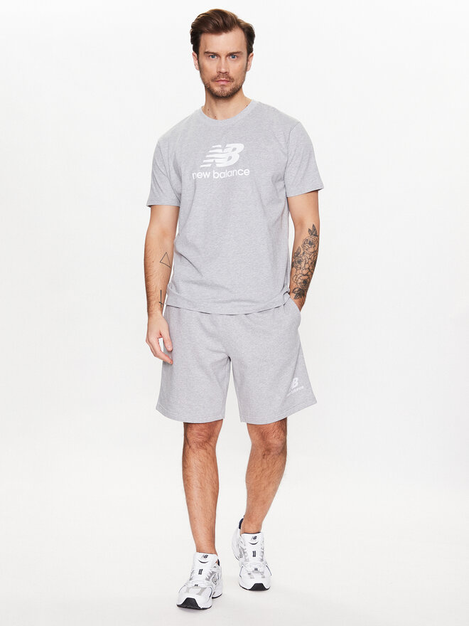 New Balance New Balance T-Shirt MT31541 Grau Relaxed Fit
