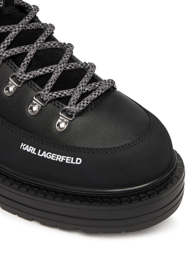 KARL LAGERFELD Schnürstiefeletten KARL LAGERFELD Miles KL10245 Schwarz