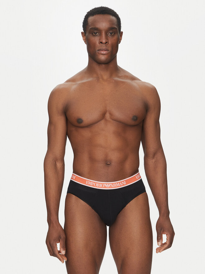 Emporio Armani Underwear Emporio Armani Underwear Σετ σλιπ 3 τμχ. EM000258 AF10779 MC061 Μαύρο