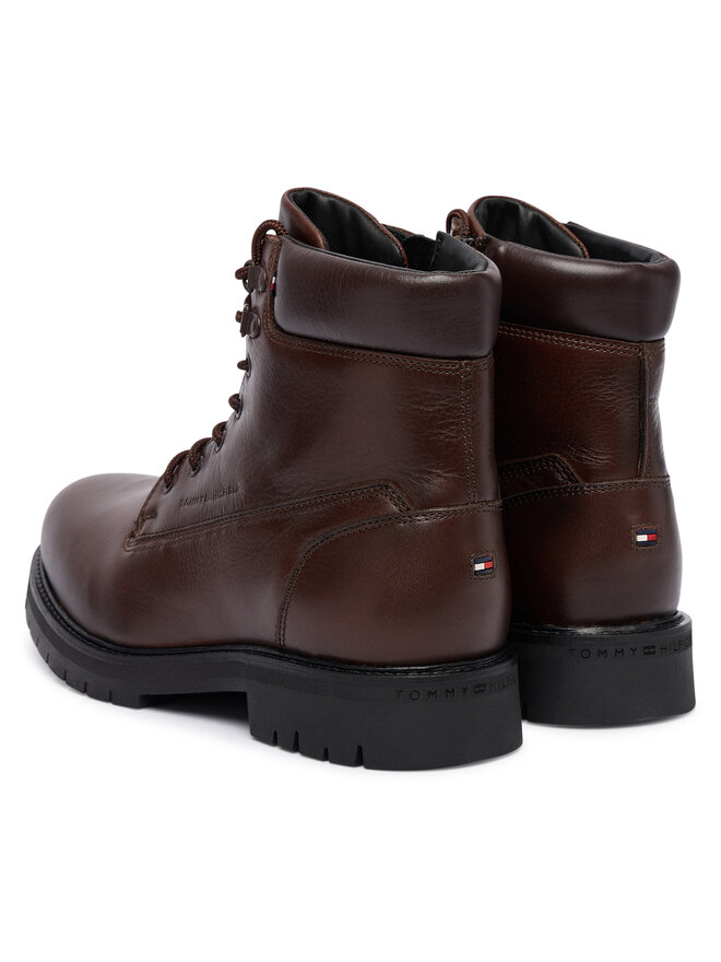 Tommy Hilfiger Schnürstiefeletten Tommy Hilfiger Flex Th Outdoor Rs FM0FM05600 Braun