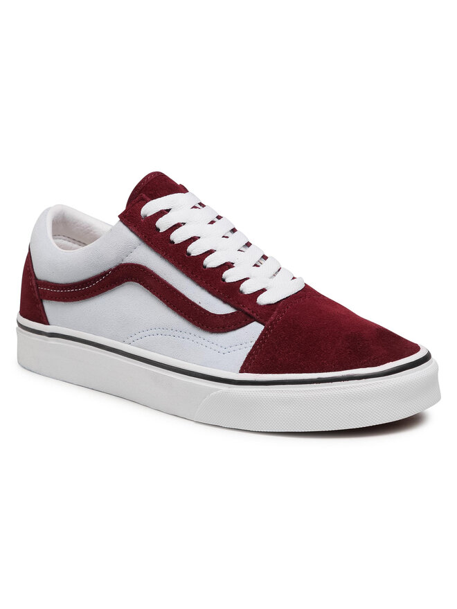 Vans old skool mujer guindas clearance
