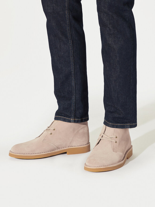 Clarks Trzewiki Clarks Desert Bt Evo Beżowy
