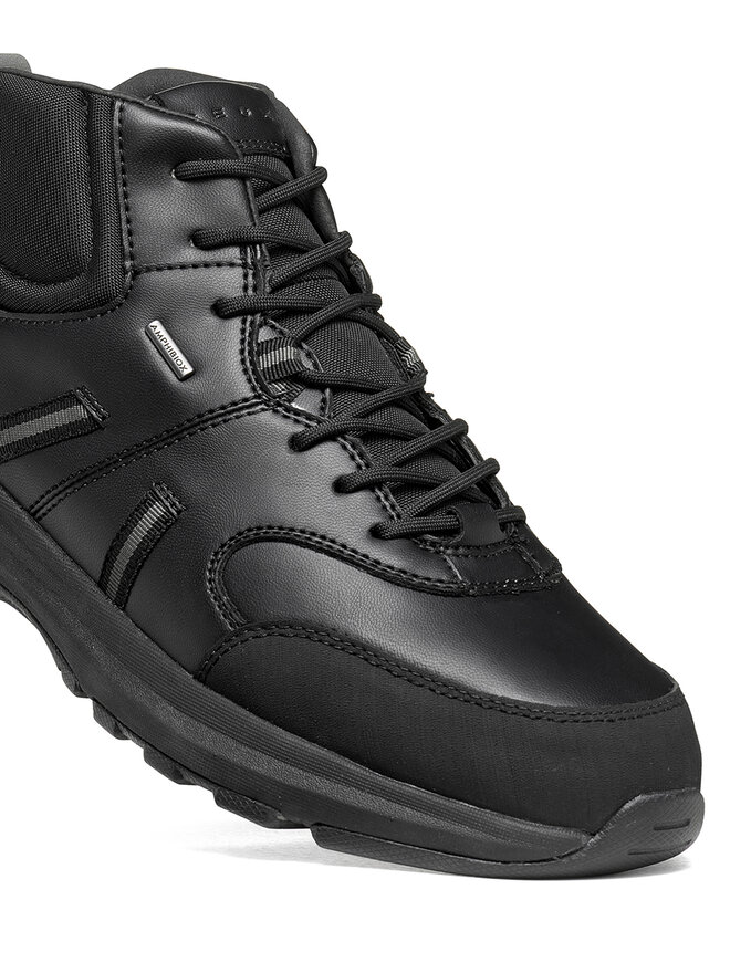 Geox Schnürschuhe Geox U Senales B Abx U66M2A 000BC C9999 Schwarz