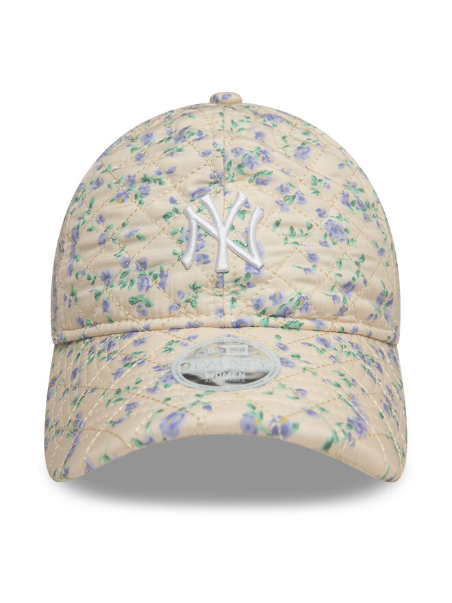 New Era Gorra con visera New Era New York Yankees Floral Quilt 9Twenty 60595367 Beis