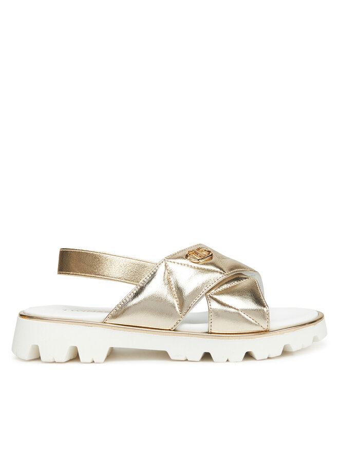 TWINSET Sandalen TWINSET 251GCJ044 S Goldfarben