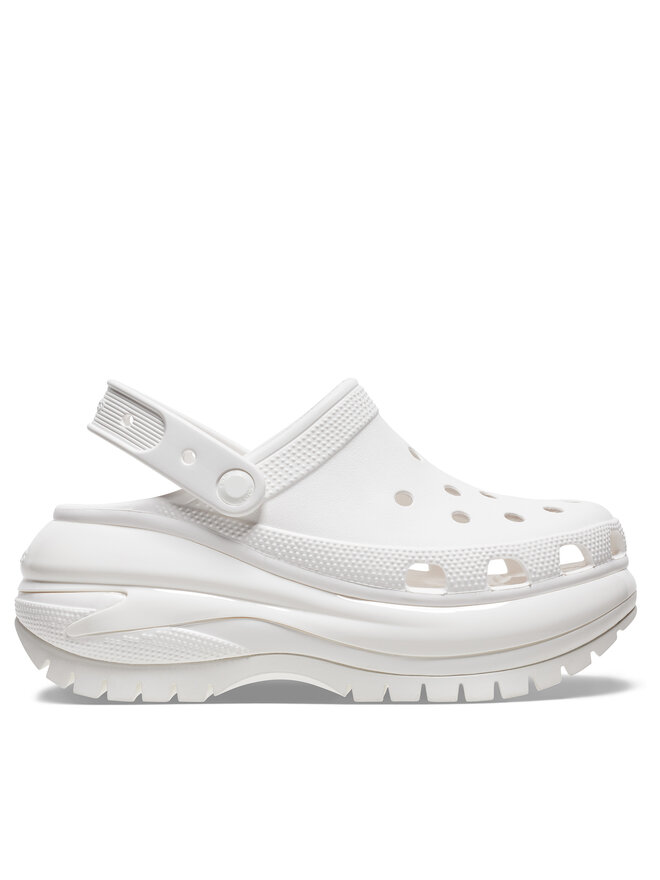 Crocs Pantoletten Crocs Mega Crush Clog 207988 Weiß