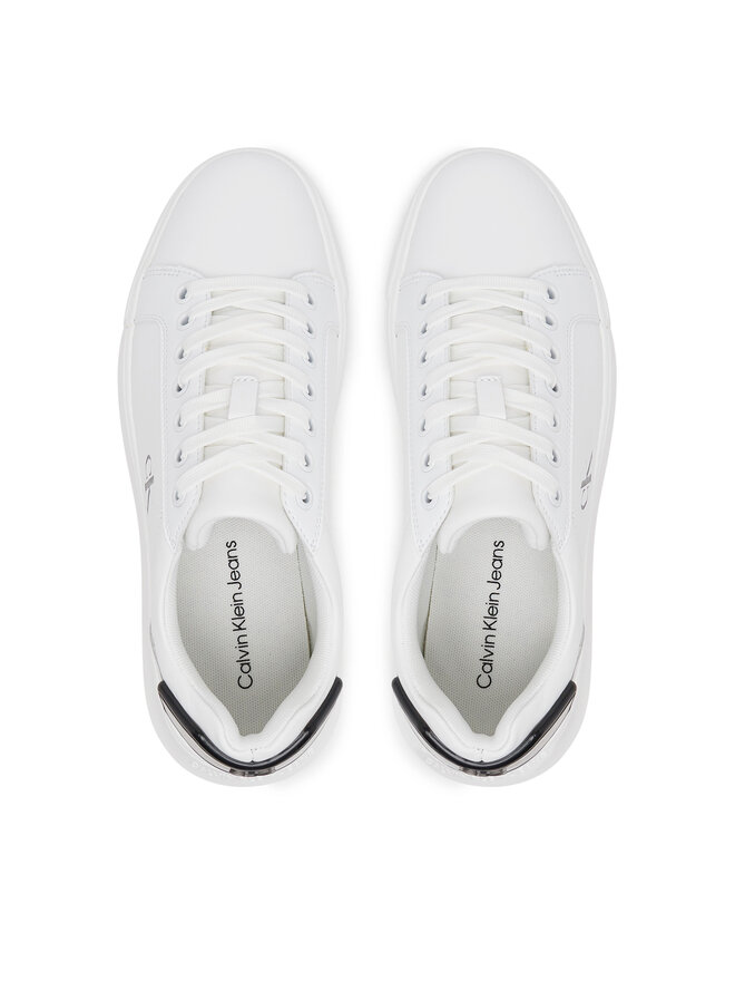 Calvin Klein Jeans Sportcipők Calvin Klein Jeans Chunky Cupsole Ru Patch Lth Wn YW0YW01846 Fehér
