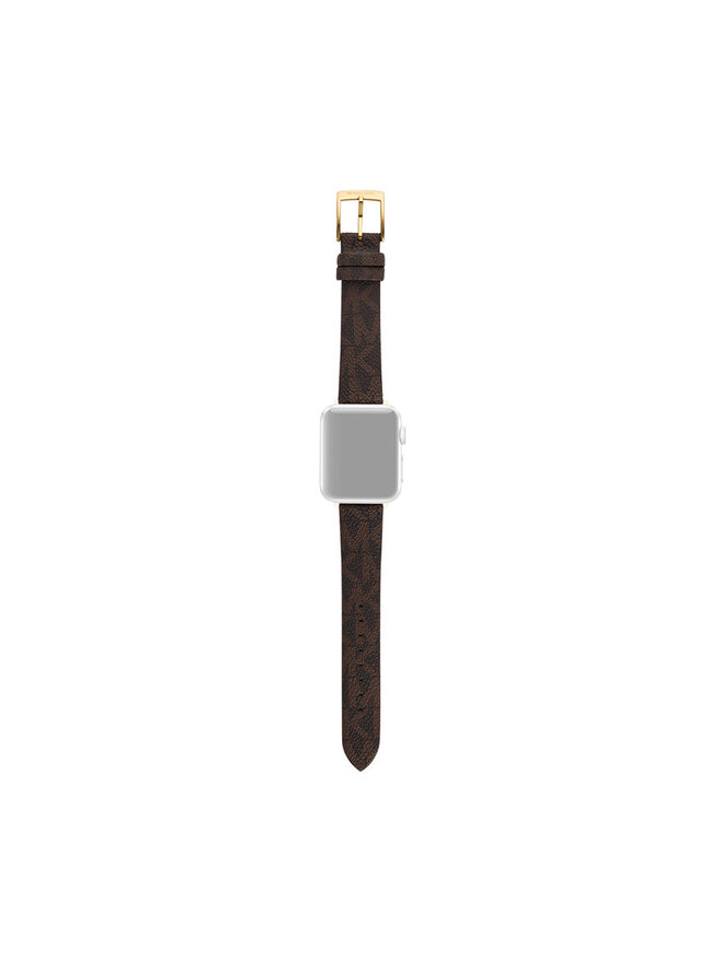 Bracelet de remplacement pour Apple Watch Michael Kors MKS8070E Marron chaussures