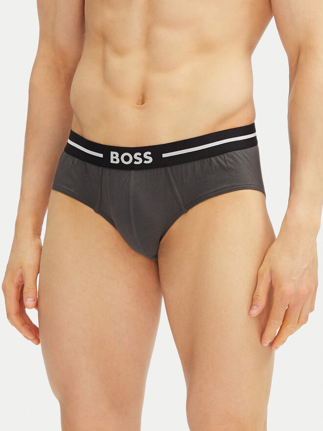 BOSS BOSS Набір з 3 пар сліпів 50531706 Сірий