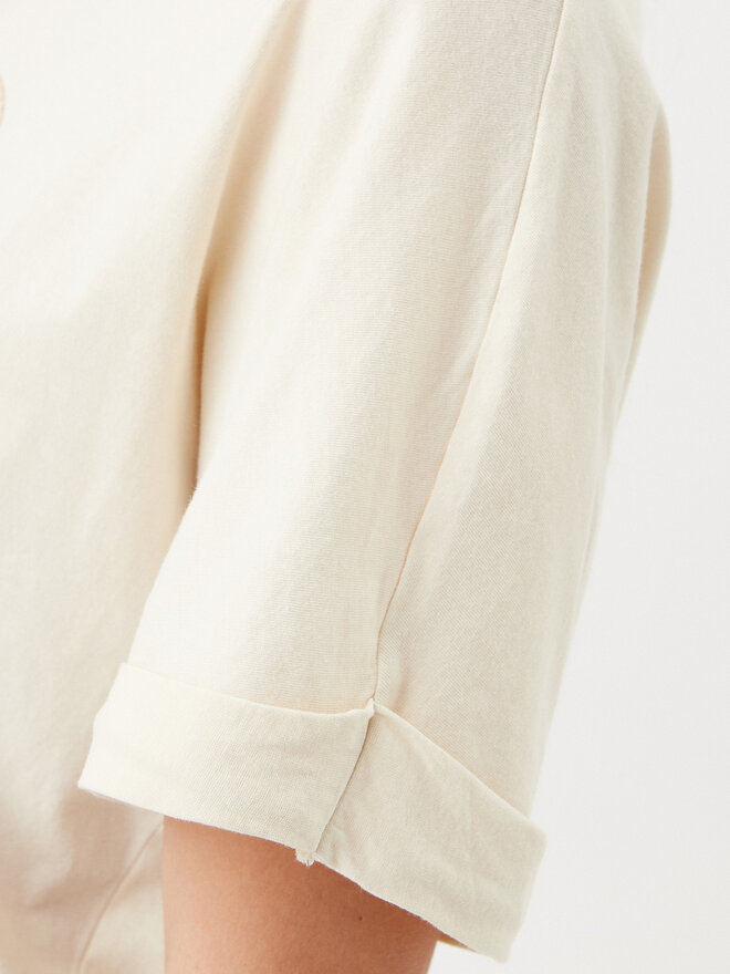 ONLY ONLY T-Shirt Lucy 15339887 Μπεζ Loose Fit