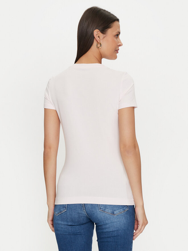 Guess Guess Camiseta Cherry Flower W4YI26 J1314 Rosa Slim Fit