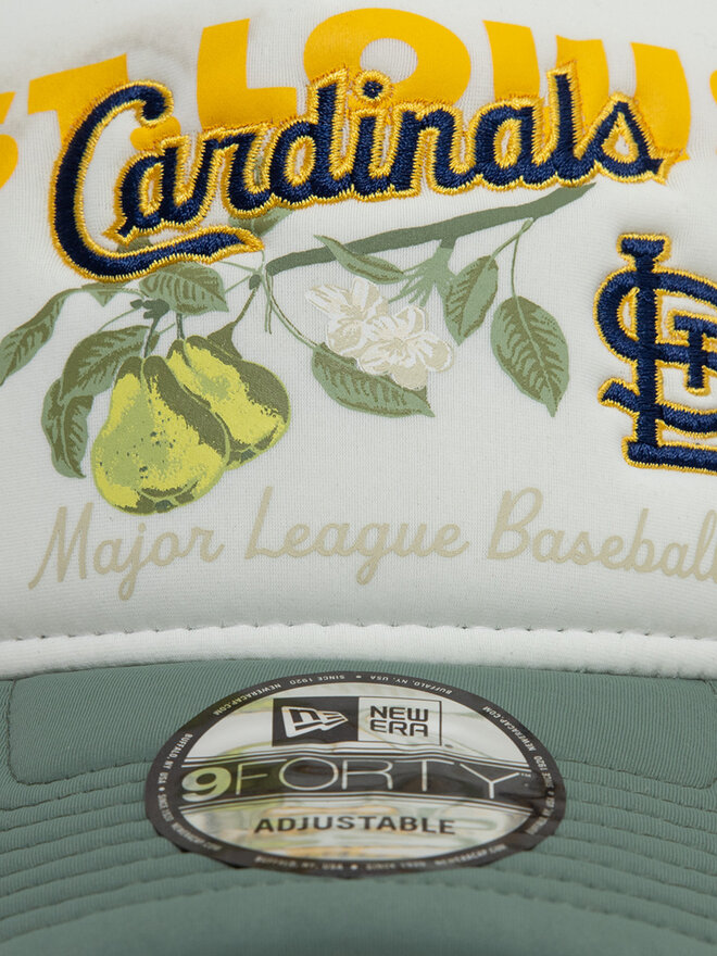 New Era Czapka z daszkiem New Era Fruit Graphic Trucker St. Louis Cardinals 60595259 Zielony