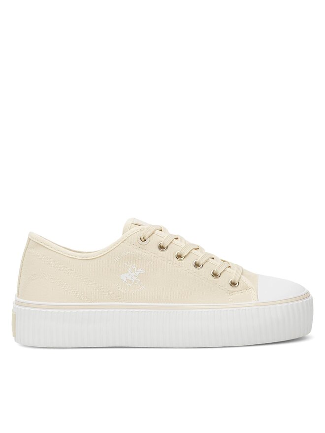 Beverly Hills Polo Club Sneakers aus Stoff Beverly Hills Polo Club W-BHPC027M Écru