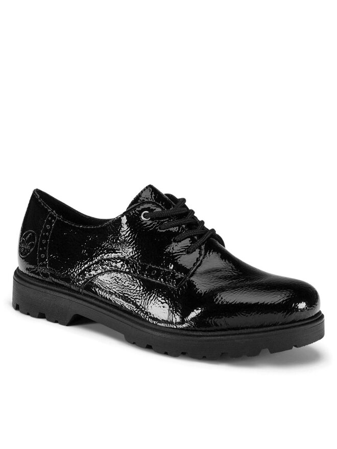Rieker zapatos Oxford Rieker 45502-00 Negro