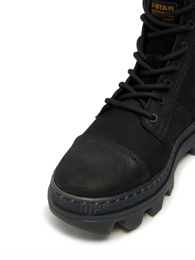 G-Star Raw Μποτάκια G-Star Raw Noxer Boot Mid W D26648 Μαύρο