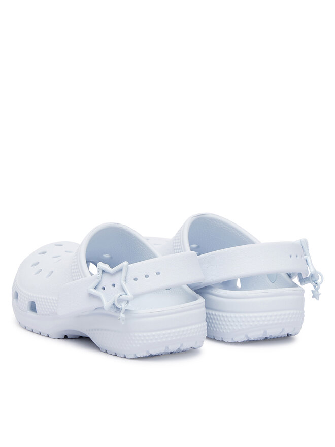 Crocs Pantoletten Crocs Classic Star Buckle Clog 214369 Hellblau