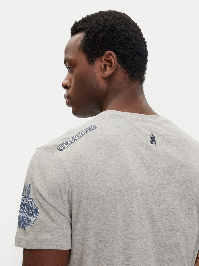 Brave Soul Brave Soul T-Shirt MTS-149SKEN Grau Regular Fit
