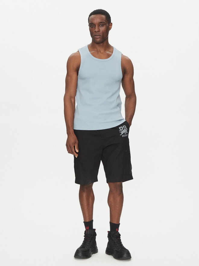 HUGO HUGO Майка Dapota 50542089 Голубий Slim Fit