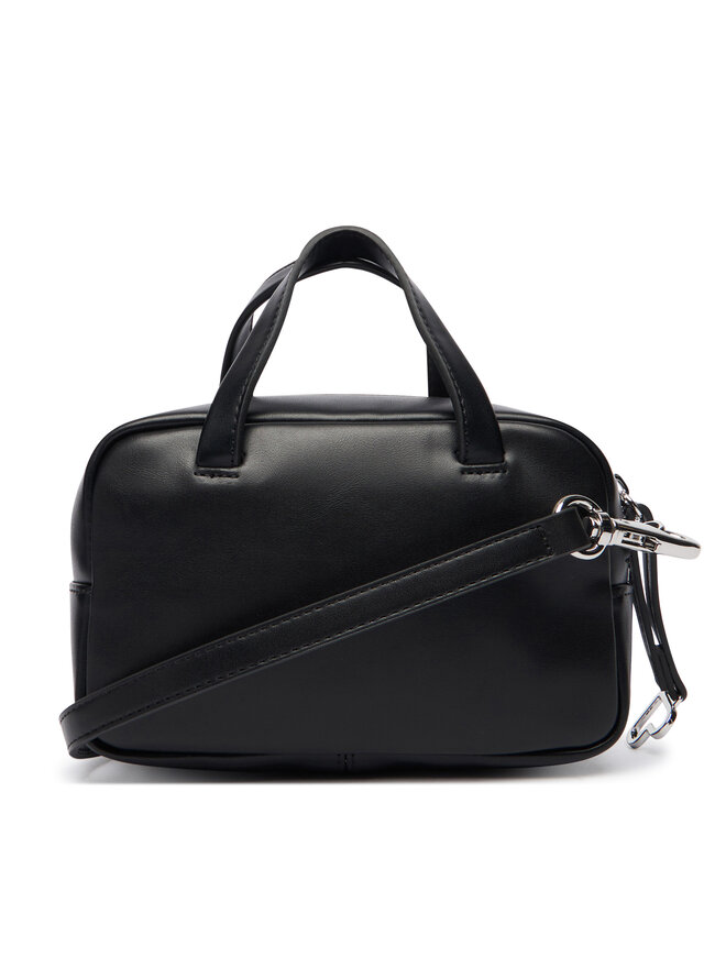Tommy Jeans Handtasche Tommy Jeans Tjw City Trunk Crossover AW0AW18084 Schwarz