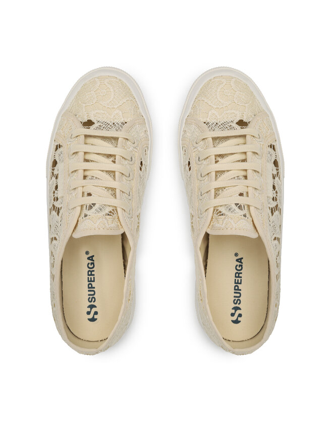 Superga macrame beige on sale