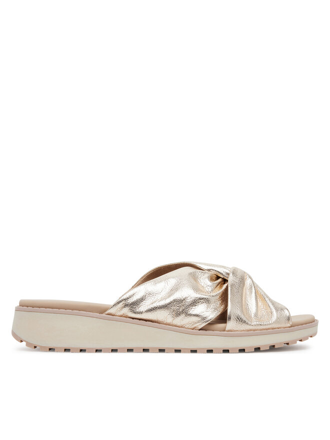CAPRICE Ciabatte Donna Con G-Weite | Pantolette Comode In Pelle | Tacco 4.5 Cm