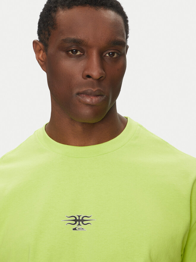 Quiksilver Quiksilver Camiseta EQYZT08017 Verde Relaxed Fit