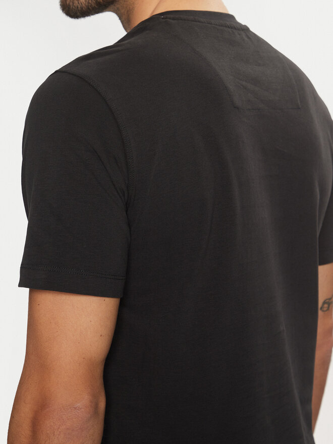 Aeronautica Militare Aeronautica Militare Camiseta 242TS2333J662 Negro Regular Fit