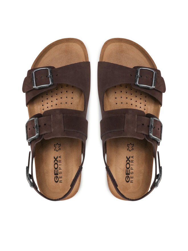 Geox Sandály Geox U Sandal Ghita A U159VA 00032 C6024 Hnědá