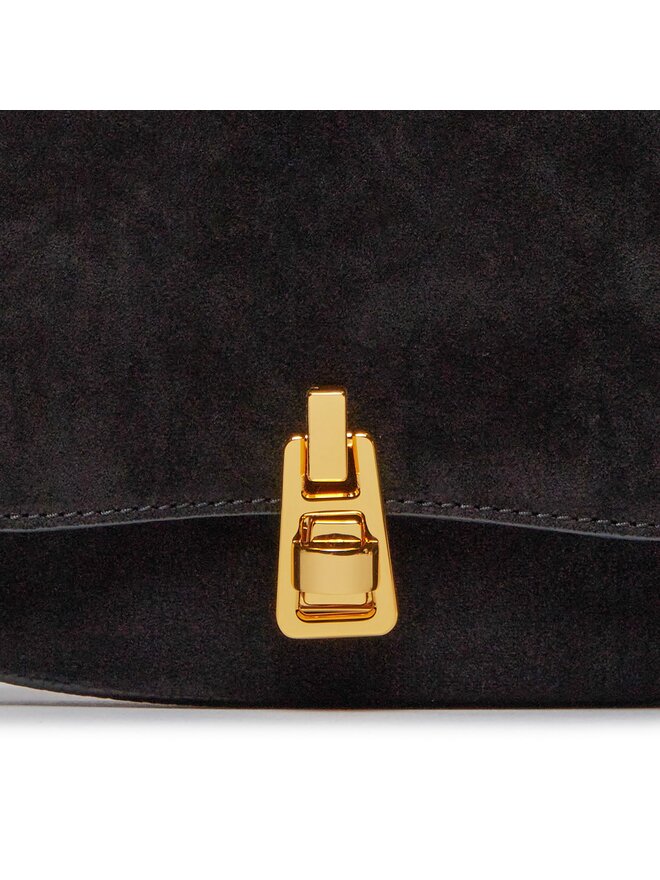 Coccinelle Handtasche Coccinelle PQS Coccinellemagie Suede Bim E1 PQS 58 01 01 Schwarz