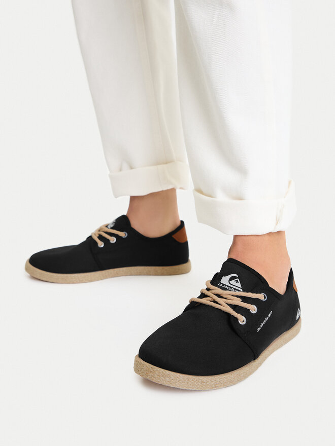 Quiksilver Еспадрильї Quiksilver CWBEO-WAVESTRIDE-02 Чорний