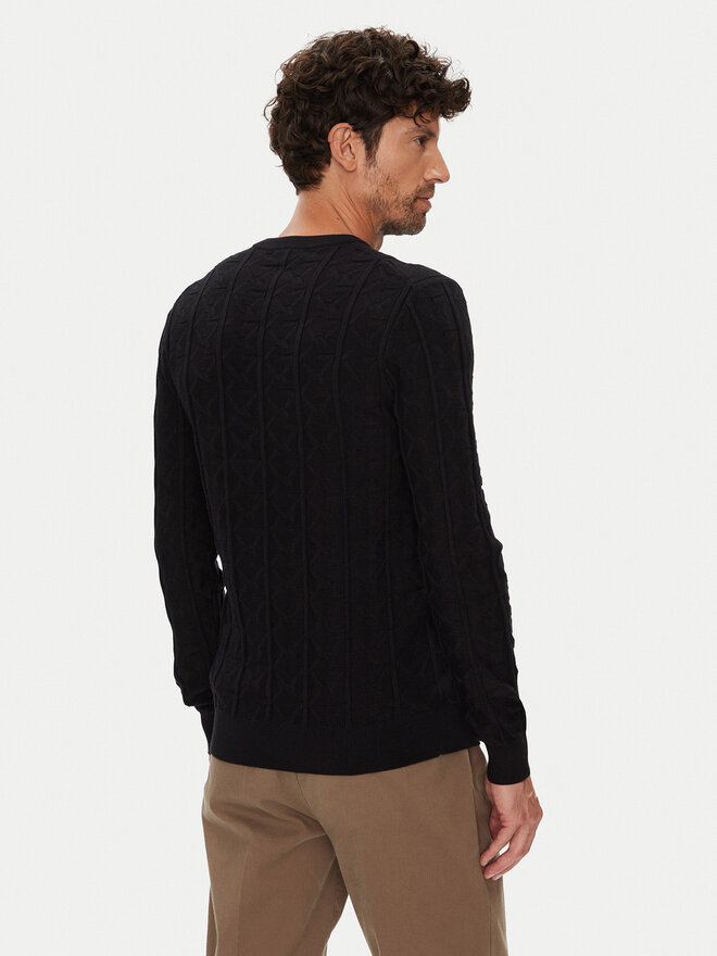 Guess Guess Džemper M5YR07 Z3FC2 Crna Regular Fit