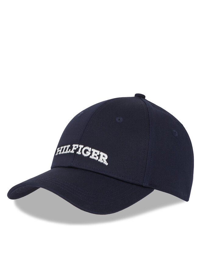 Tommy Hilfiger Șapcă Tommy Hilfiger Hilfiger Prep Cap AW0AW16040 Bleumarin